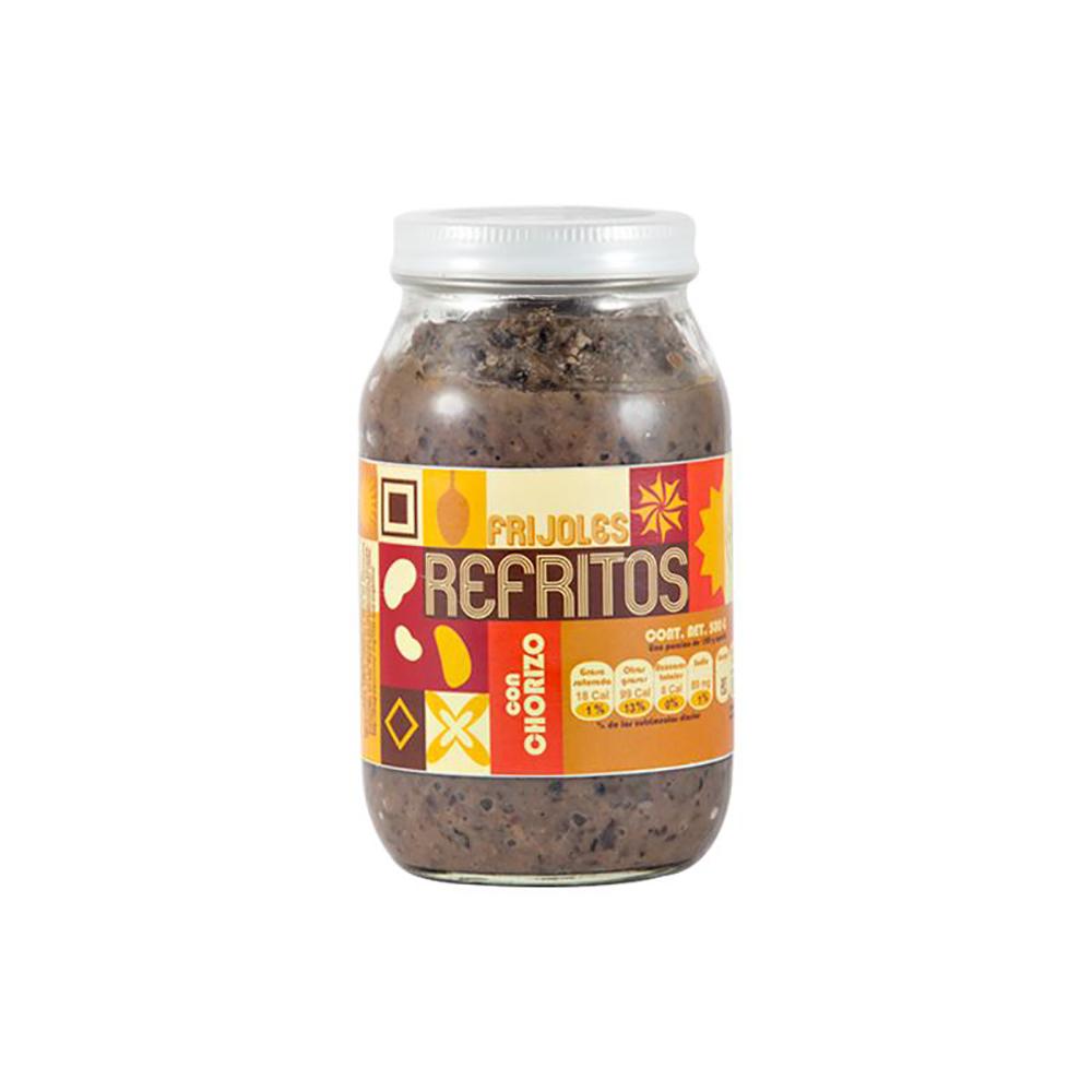 Frijoles Refritos Con Chorizo 500 G.