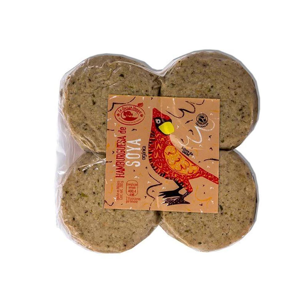 Hamburguesa De Okara 270 G 4 Pza.