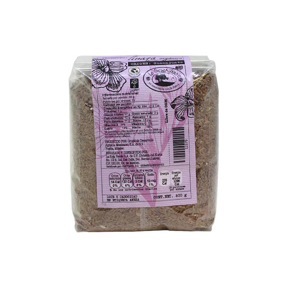 Linaza Organica 600 G.