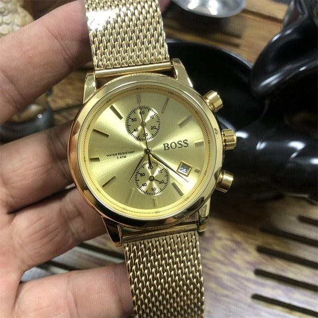 Timeflyz watch luxury fashtion mens watches 40mm quartz stopwatch All function Relogio all pointers work deisgner waterproof man
